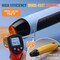 LET’S Resin Heat Gun for Resin,350W Fast Heating Dual Temp Heat Gun (482°F~752°F) with 3 Nozzles and 2 Silicone Covers,4.9Ft Long Cable Heat Gun for Crafting,Shrink Tubing,Vinyl Wrap,Epoxy Resin